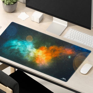 LIMITED DEAL Lxndscxpe Mouse Pad High Quality Desk Mat with Unique Design Colorful Space Scenery by Lxndscxpe image 2