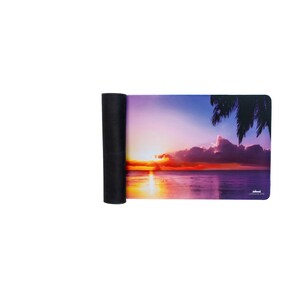 LIMITED DEAL Lxndscxpe Mouse Pad High Quality Desk Mat with Unique Design Calm and Relaxing Purple Paradise Sunset by Lxndscxpe image 4