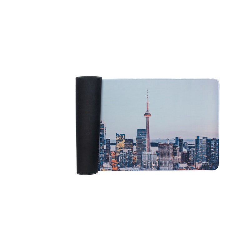 LIMITED DEAL Lxndscxpe Mouse Pad High Quality Desk Mat with Unique Design Canada CN Tower, Toronto by Lxndscxpe image 6