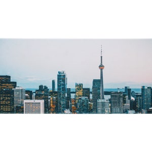 LIMITED DEAL Lxndscxpe Mouse Pad High Quality Desk Mat with Unique Design Canada CN Tower, Toronto by Lxndscxpe image 5