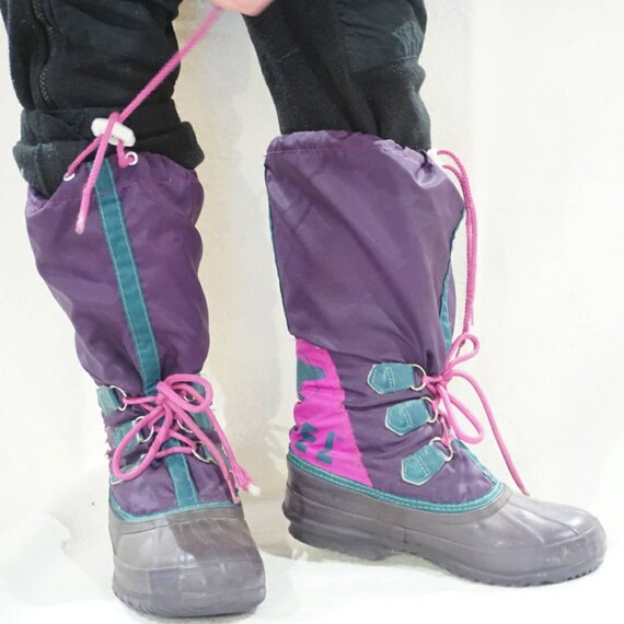 Vintage 80's Sorel retro snow boots