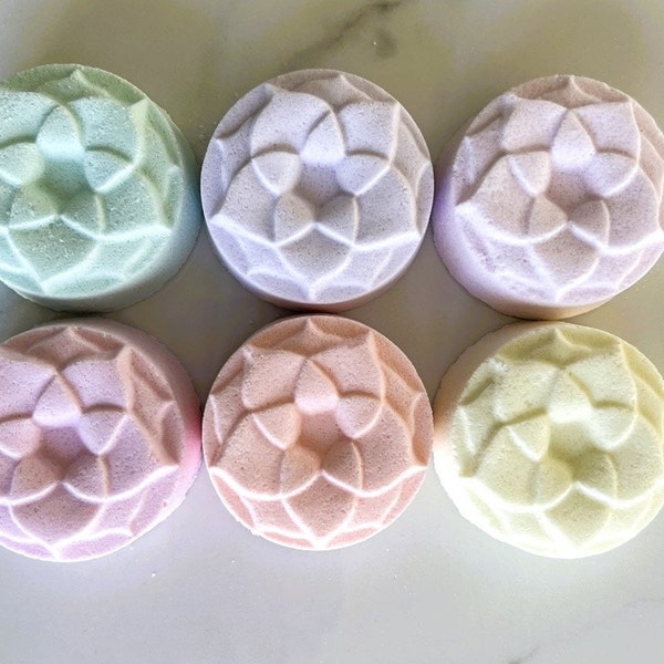 Aromatherapy Shower Steamers / Shower Fizzies / Shower Melts / Shower Fizzy / Spa Shower Soothers / Shower Bombs / Shower Tablets / 4pc set