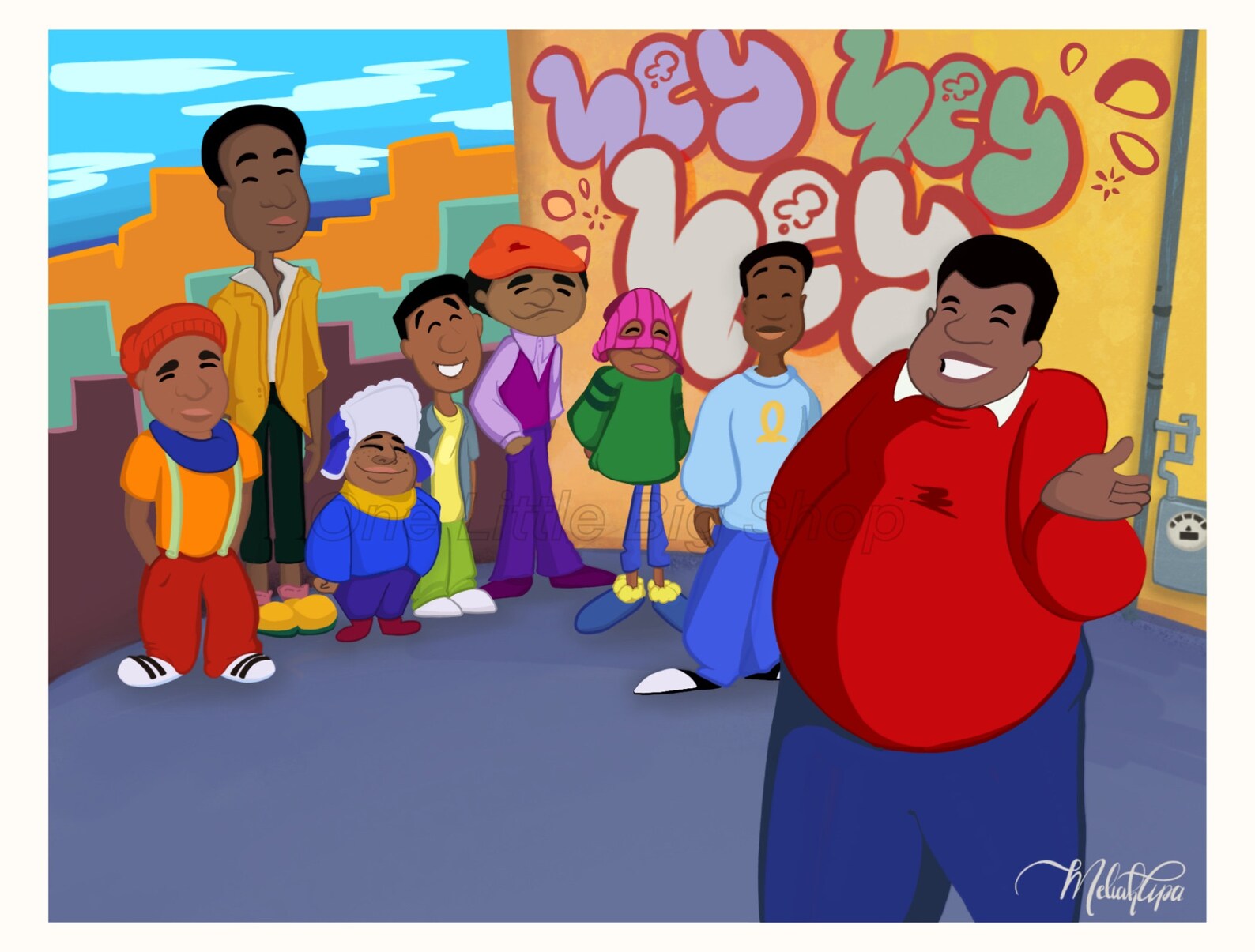 Hey Hey Hey Its Fat Albert Printable Classic Cartoon TV | Etsy