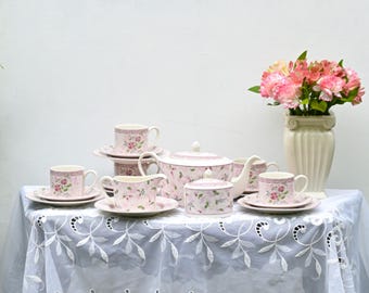 Vintage Johnson Brothers 'rose Damask' Service for 5 Persons. - Etsy