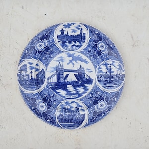 English vintage wall plate London pride, J.H. Weatherby & sons LTD. Staffordshire, English Pottery.