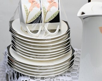 Villeroy & Boch “iris” Porcelain Set – Vintage Floral Dinnerware