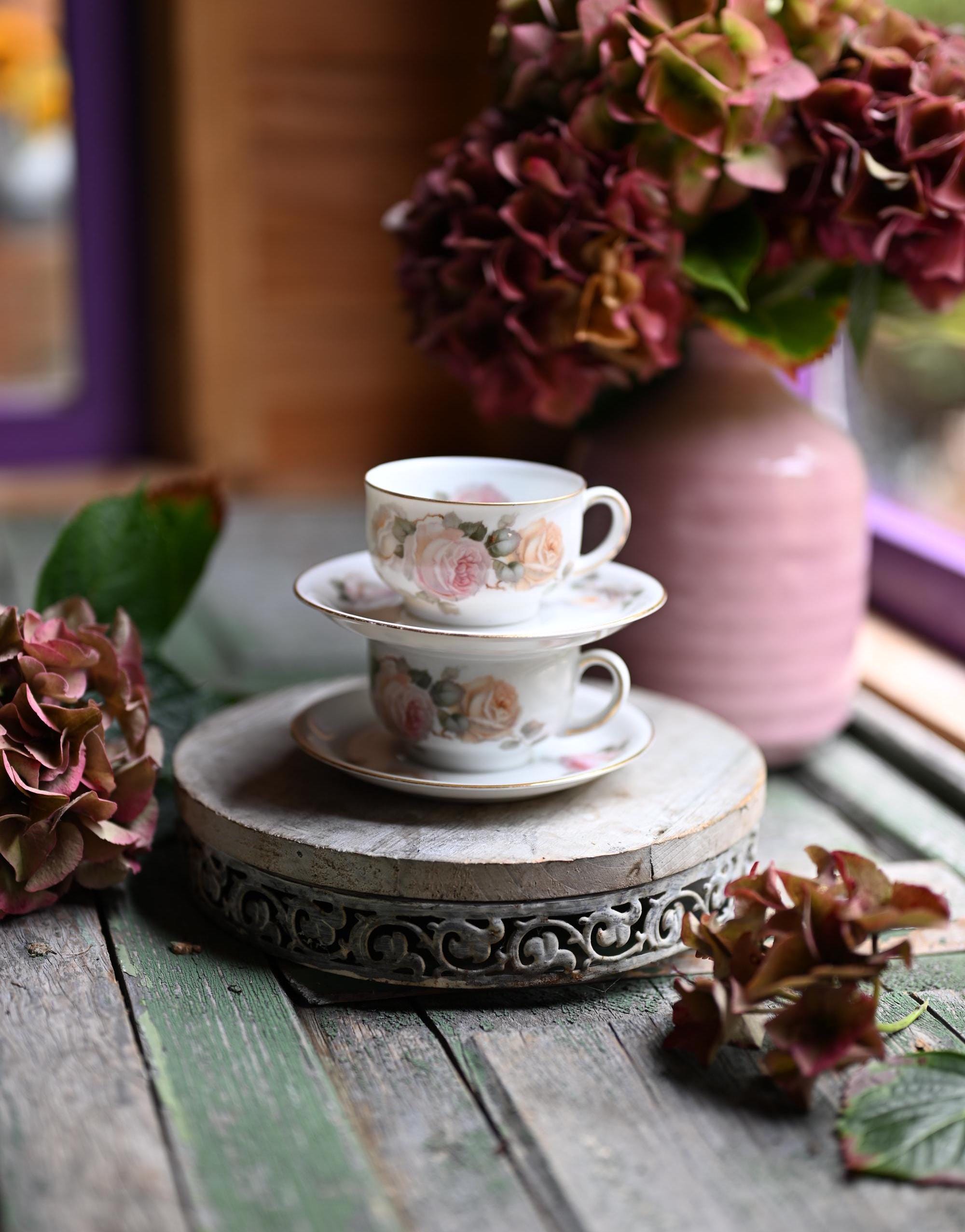 Bavaria rose teacup - Etsy 日本