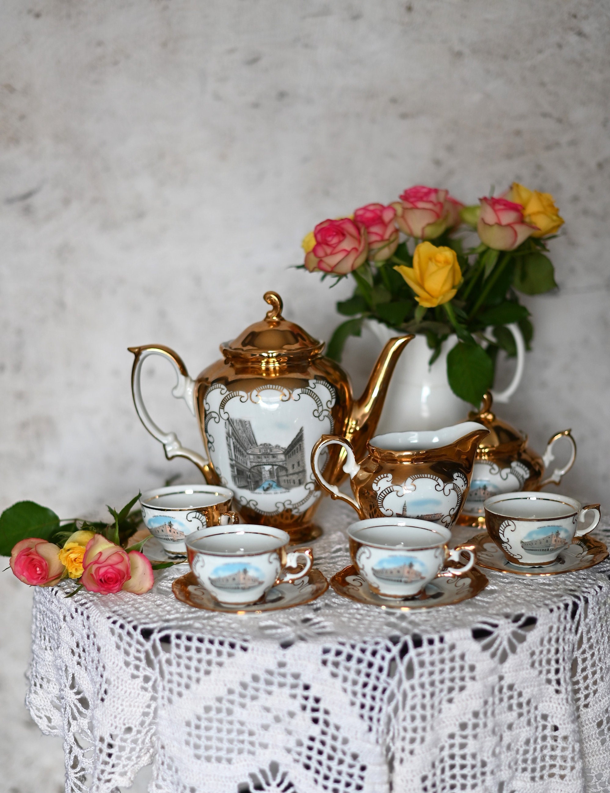 Venezia coffee set - Etsy 日本