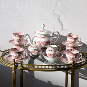 Vintage Seltmann Weiden Bavaria tableware. complete set of dishes for 6 people.
