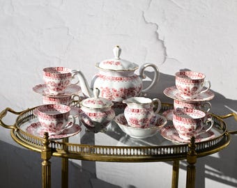Vintage Seltmann Weiden Bavaria tableware. complete set of dishes for 6 people.