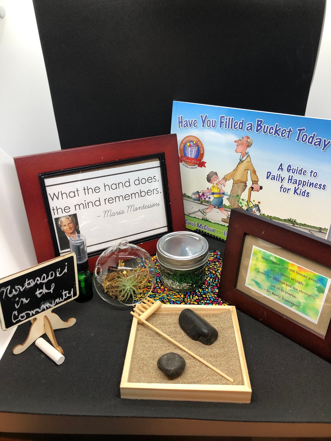 Montessori Peace Corner Box Etsy