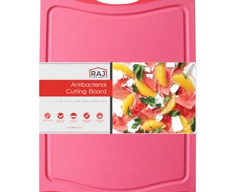 Silicone Cutting Board With Non Slip Hexagon Grips by Fresh Menu Kitchen 