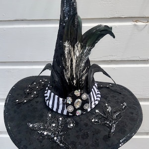 Large brim floppy witch hat