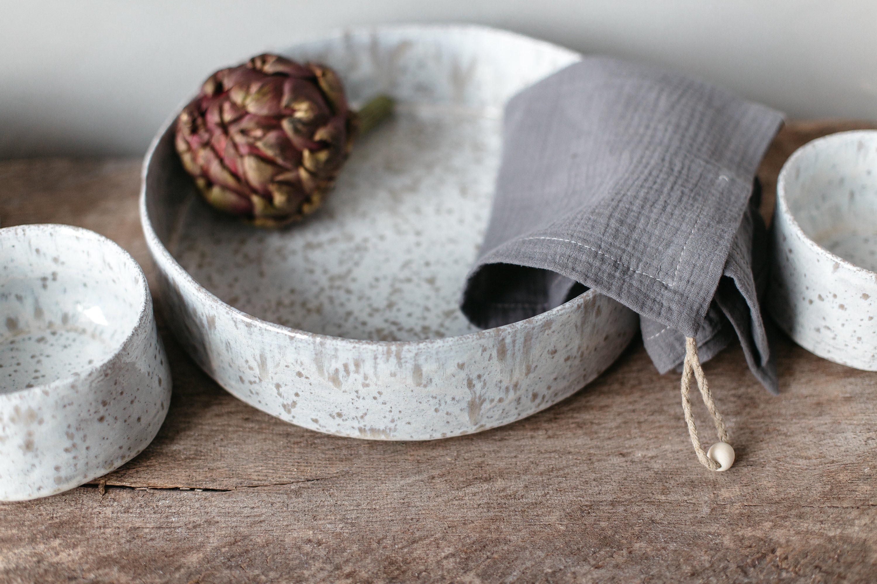 Geschirr Set Keramik Schale Handgemachte Keramik Etsy