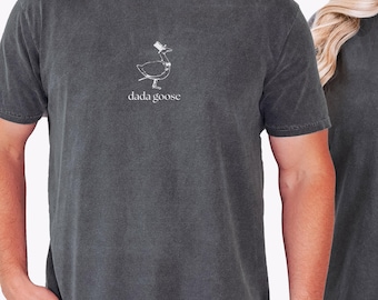 Camiseta Silly Goose Dada, camiseta de cumpleaños Silly Goose de Comfort Colors, camiseta de primer cumpleaños para papá, atuendos familiares a juego, camiseta de fiesta de cumpleaños para papá