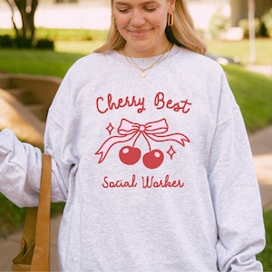 School Social Worker Sweatshirt, LSW Gift, Msw Gift, Lcsw Gift, Gift For LMSW, MSW Shirt, Social Worker Crewneck Sweater For Work