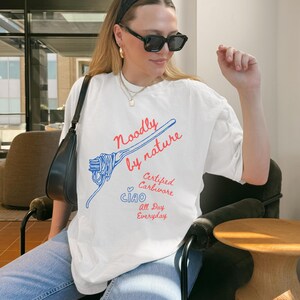 Spaghetti Shirt, Funny Food Shirt, Foodie T Shirt, Pasta Lover Club Tee, Italian Shirt, Pasta Print Shirt, Noodles Shirt Old Money Aesthetic
