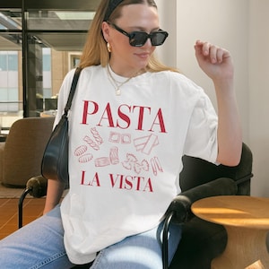 Spaghetti Shirt, Funny Food Shirt, Foodie T Shirt, Pasta Lover Club Tee, Italian Shirt, Pasta Print Shirt, Noodles Shirt Old Money Aesthetic