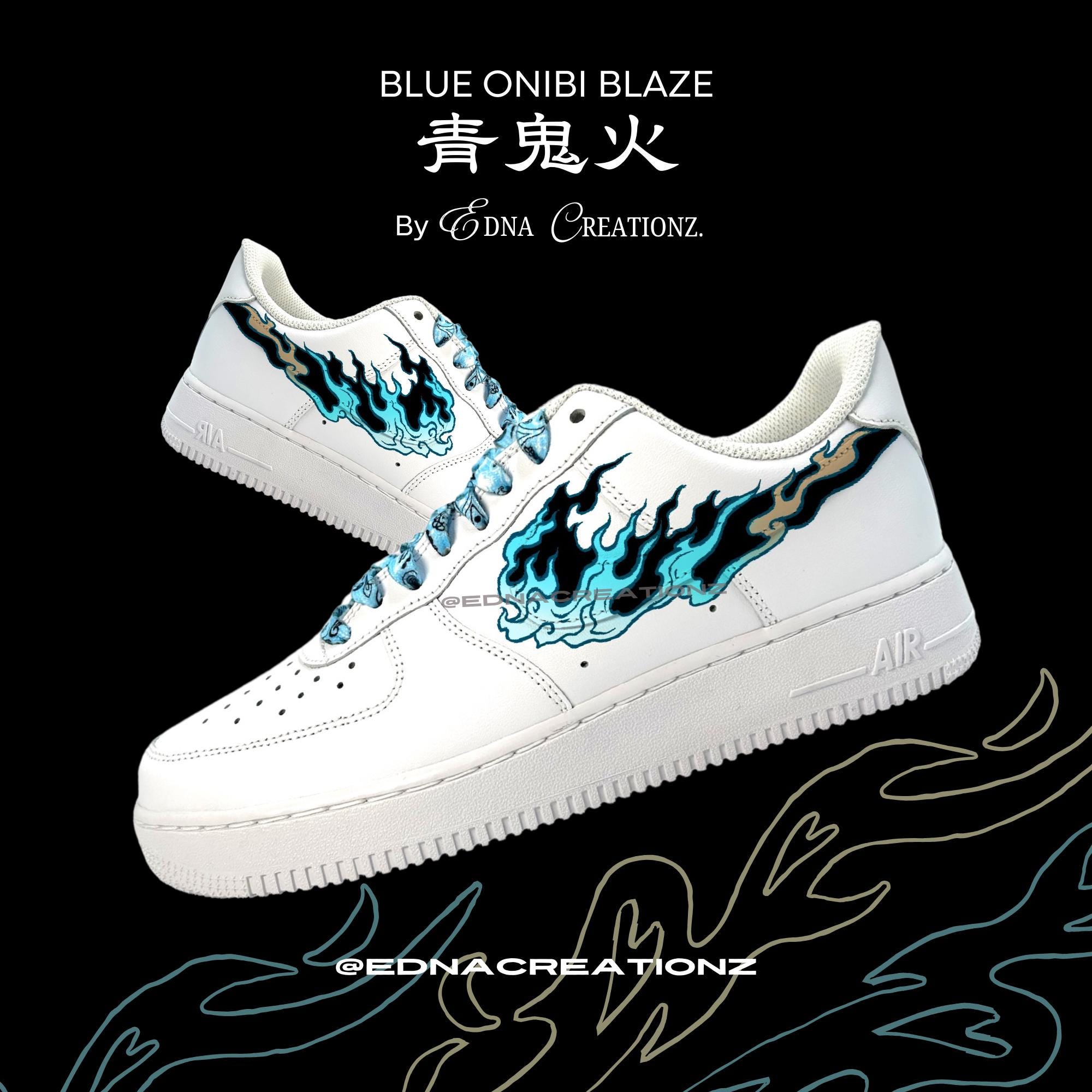 blue flame af1