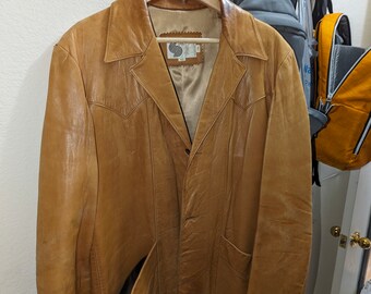 Soft, Supple Leather Jacket for repurpose/Crafting.