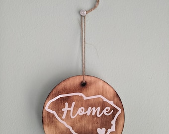 Charleston Houten Ornament