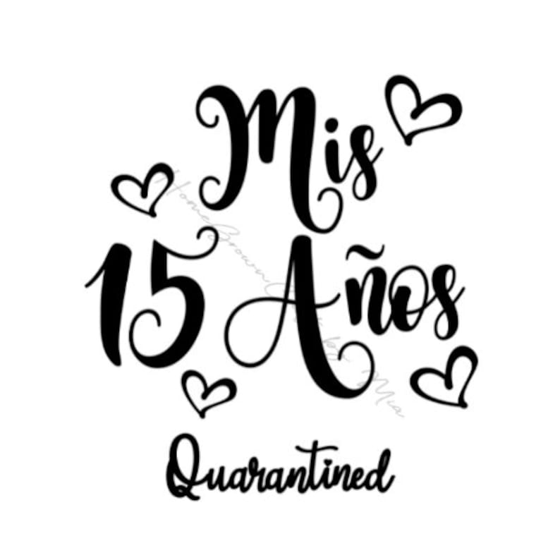Mis Quince SVG