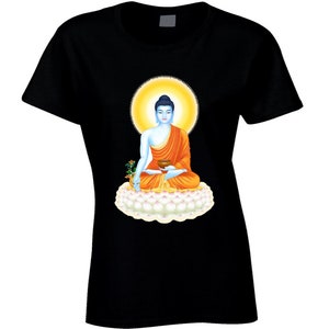 Gautama Buddha Ladies T Shirt