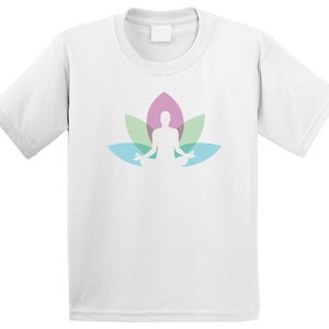 Meditation Silhouette Yoga T Shirt