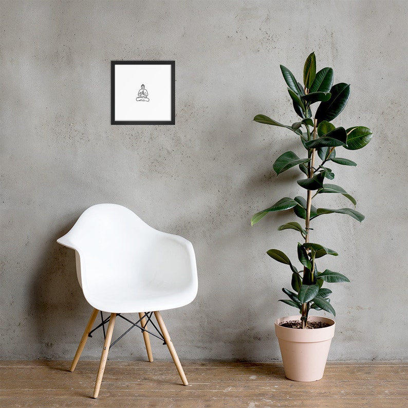Mark of Buddha Framed Poster