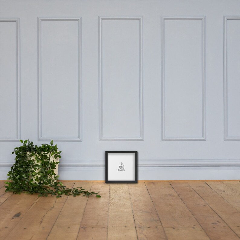 Mark of Buddha Framed Poster