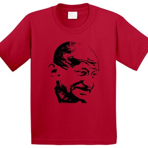 Vintage Gandhi Sketch T Shirt