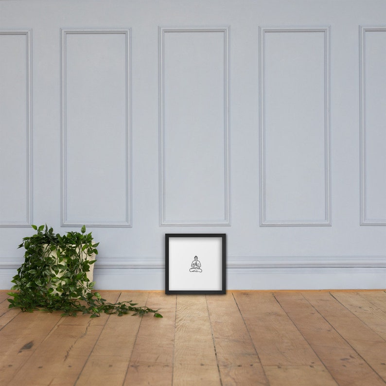 Mark of Buddha Framed Poster