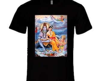 Vintage Lord Shiva T-Shirt | Hindu God Graphic Tee | Spiritual Yoga Shirt | Festival Clothing | Meditation Gift