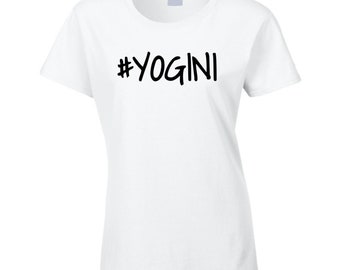 Yogini Womens Yoga Ladies T Shirt