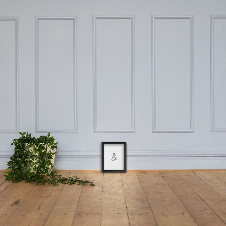 Mark of Buddha Framed Poster