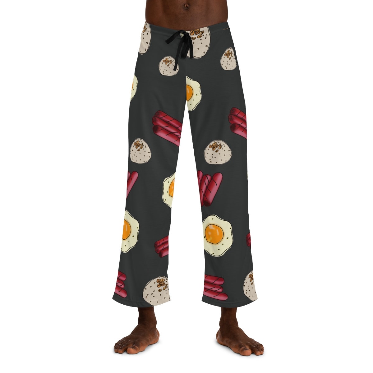 Tosilog Men's Pajama Pants Filipino Gag Gift Tagalog Funny Pinoy Foodie