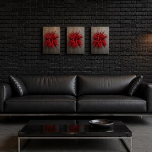 Modern Wall Sculpture, Red Wall Sculpture, Fiber Art Sculpture, Textile Wall Art, Felted Wool Art, Contemporary Fiber Art, Luxury Wall Decor, Sculptural Wall Art, Organic Wall Sculpture, Statement Fiber Art, Handmade Wall Sculpture, Modern Textile Art, Industrial Wall Decor, Dimensional Wall Art, Contemporary Home Decor.