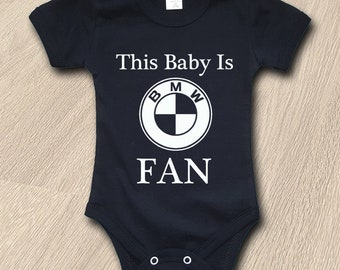 bmw baby onesie