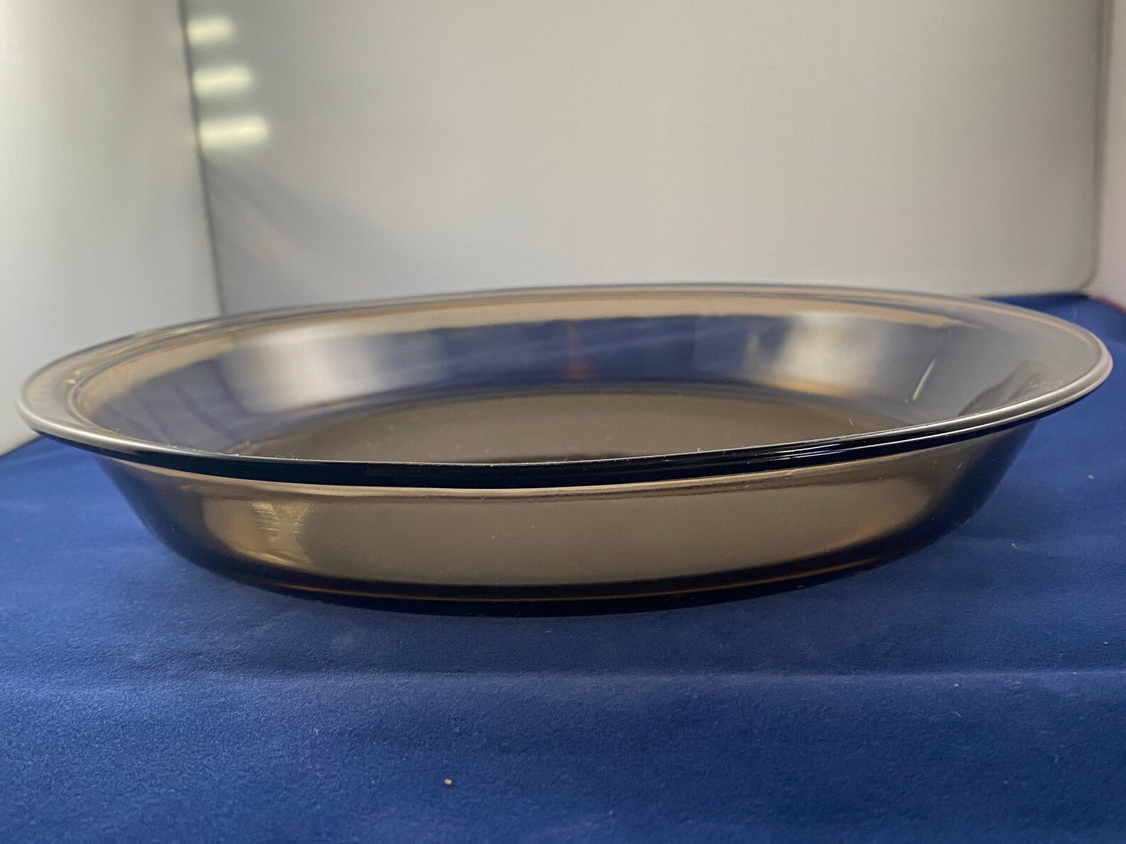 Vintage Corning Pyrex Pie Plate Amber Glass Pie Pan Etsy