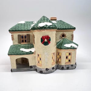 Dept 56 Snow Village “Palos Verdes” 1988 Original Snowhouse Series NOEL