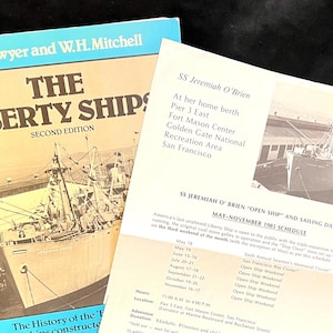The Liberty Ships by L.A. Sawyer W.H. Mitchell 1970/1985 2nd Edition Book