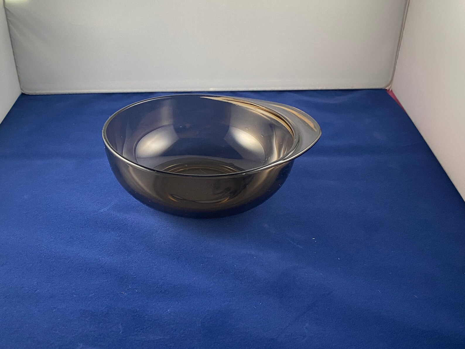 Vintage Corning Amber Glass Soup Bowl w/Handle Brown Glass Etsy