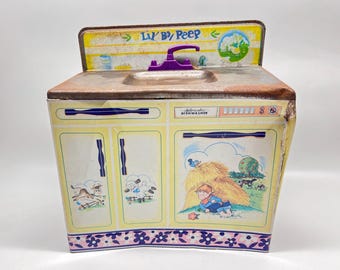 Vintage Tin Lil' Bo' Peep Kitchen Sink Toy by Wolverine Toy Company