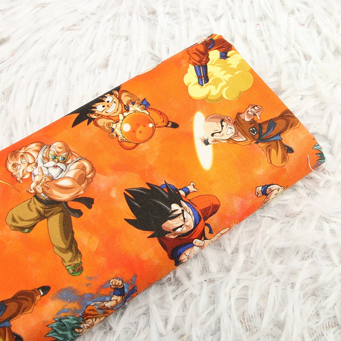 Dragon Ball Fabric 100 Cotton Fabric Cartoon Printed Cotton Etsy