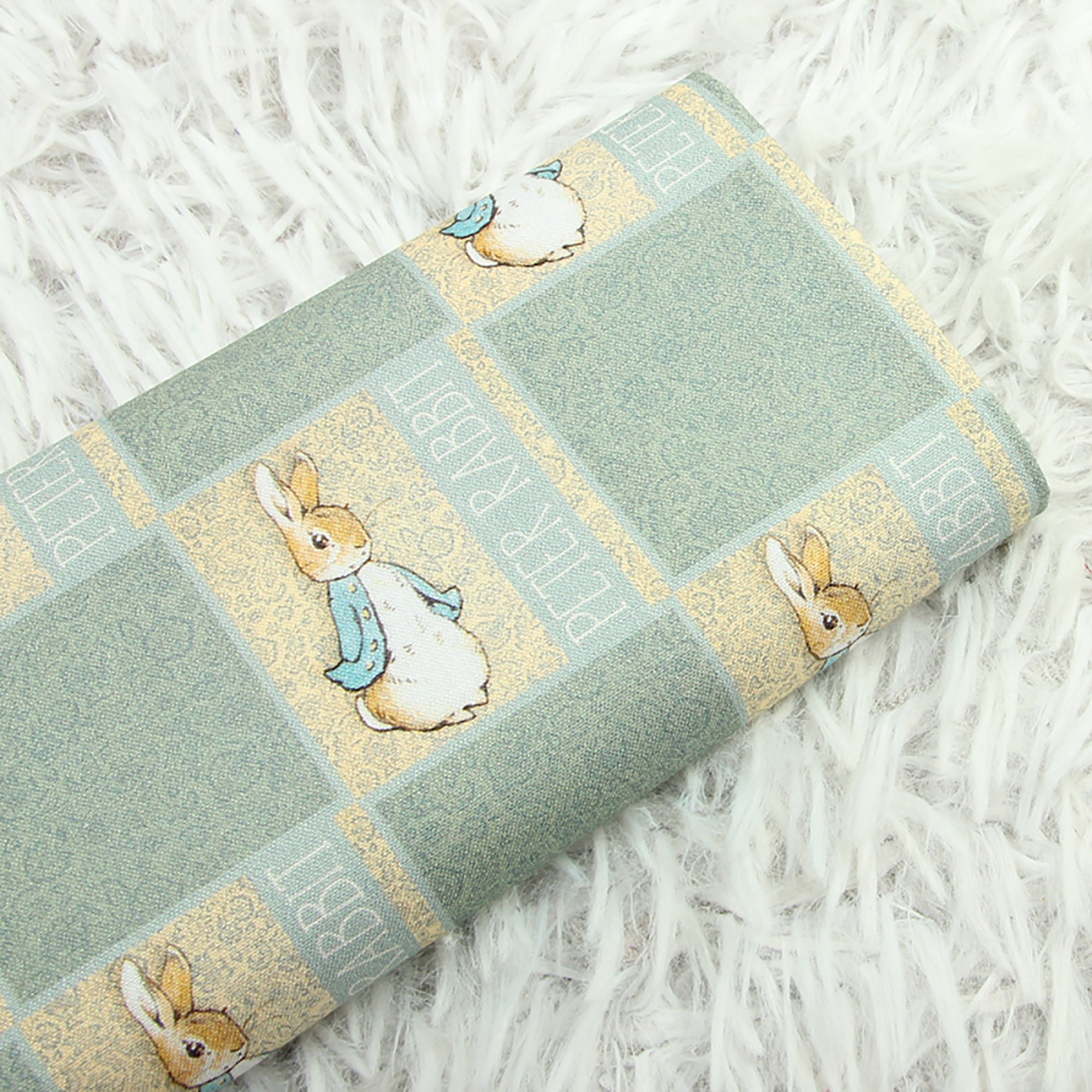 Peter Rabbit Vintage Style Fabric 100 Cotton Fabric Etsy