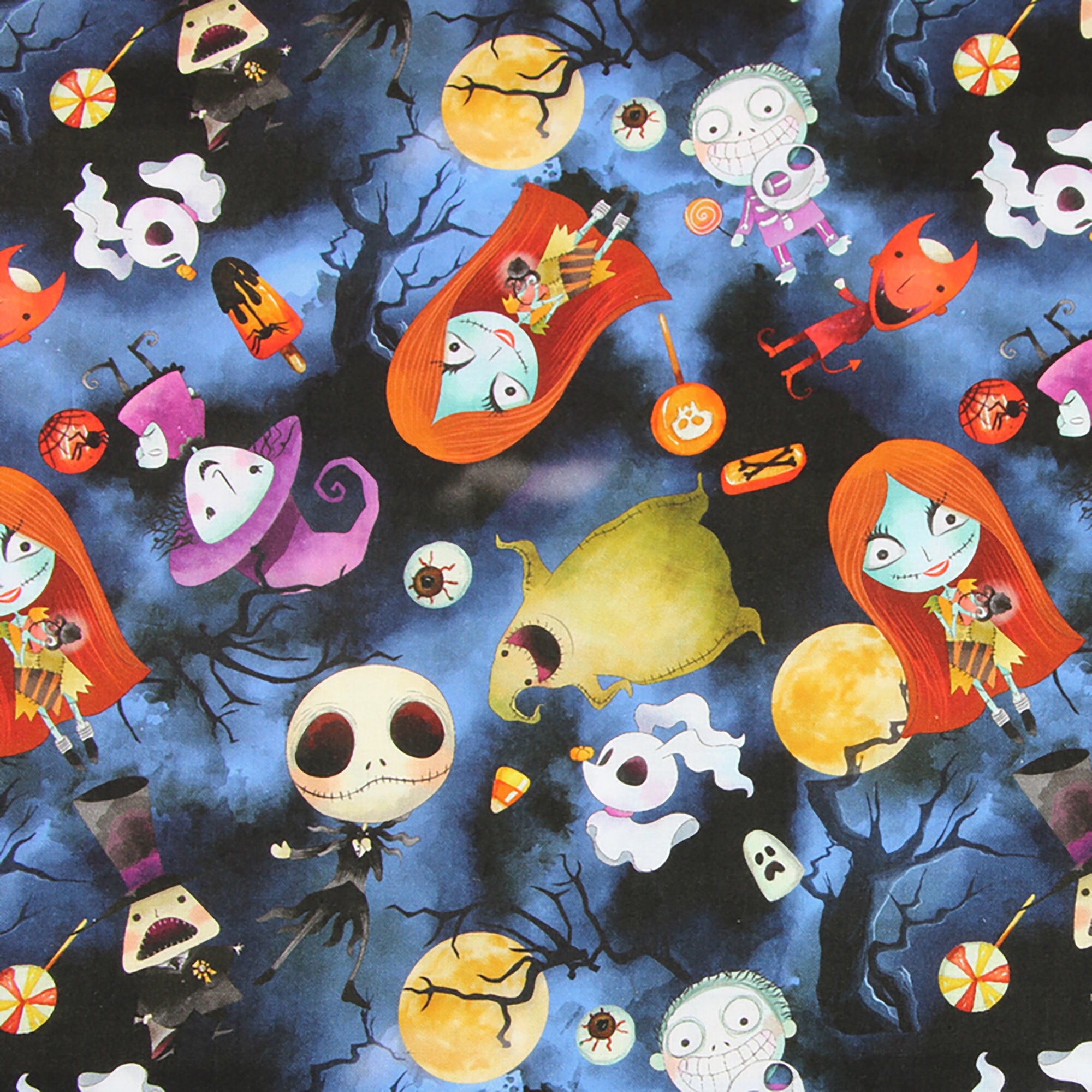 Cartoon Printed Fabric 100 Cotton Fabric Crafts Fabric DIY Etsy