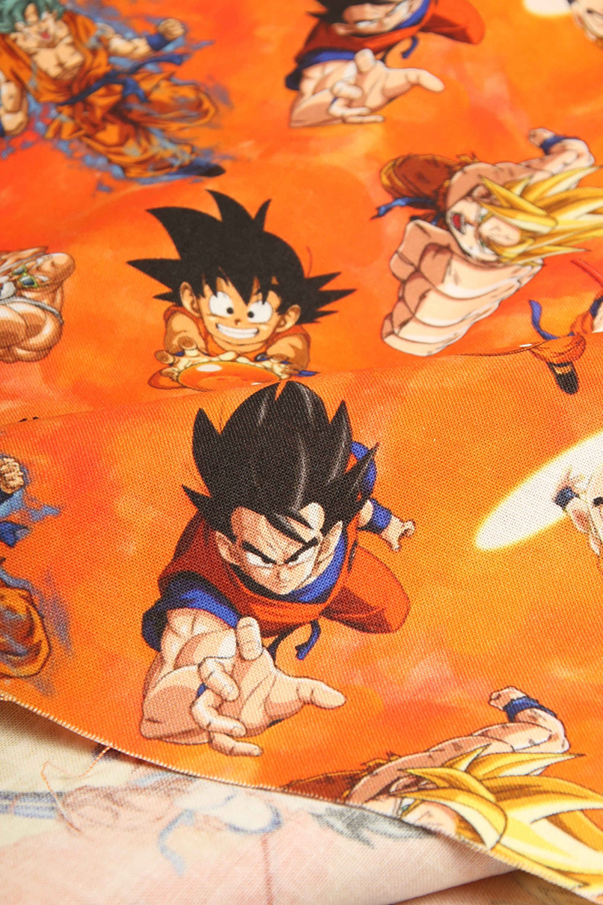 Dragon Ball Fabric 100 Cotton Fabric Cartoon Printed Cotton Etsy