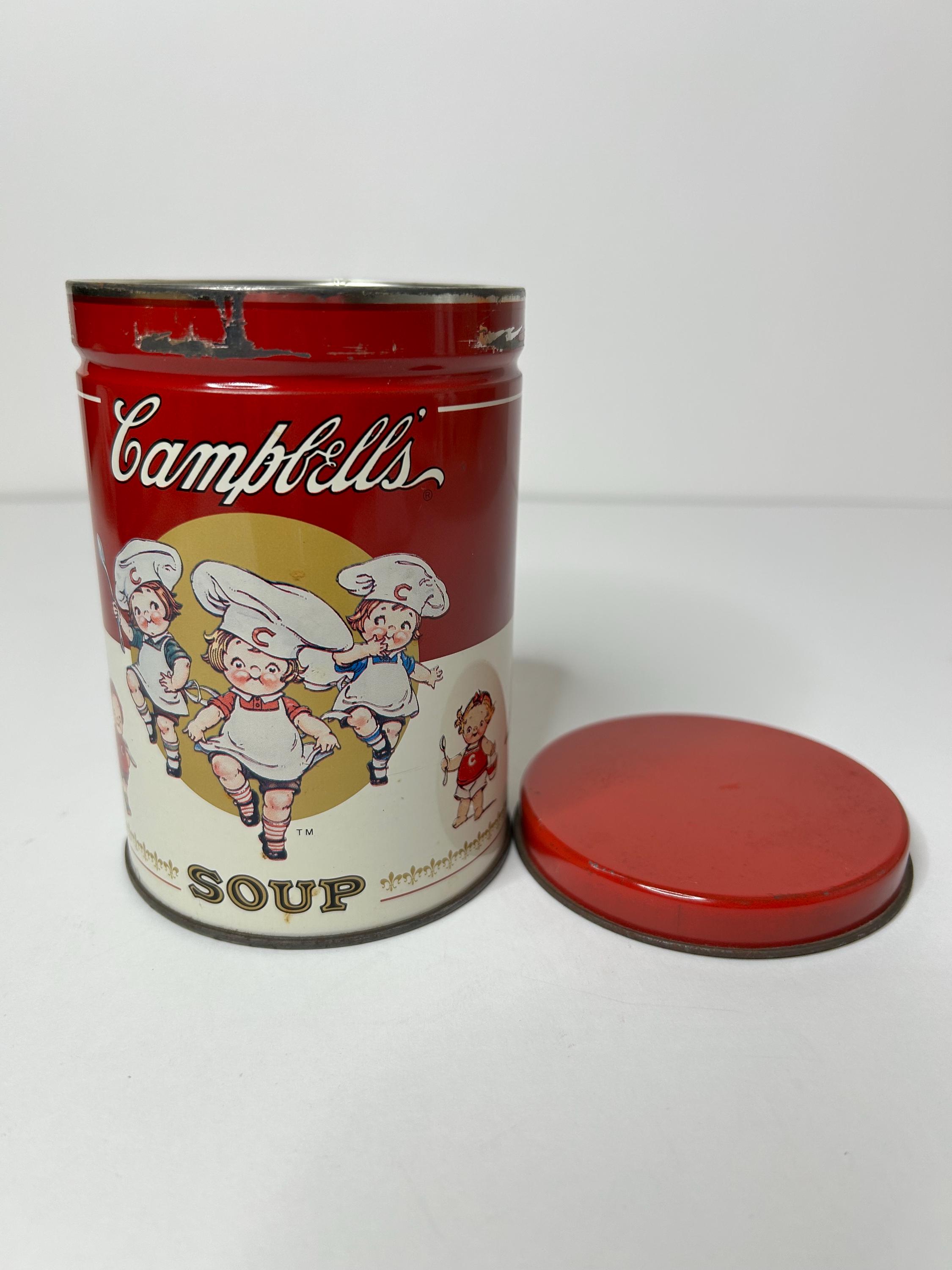 ヴィンテージのキャンベルスープパズル（缶入り）：キャンベルキッズ