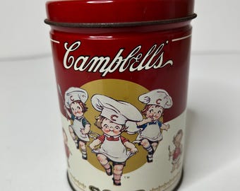 Vintage Campbell's Soup Puzzle with Tin: Campbell's Kids