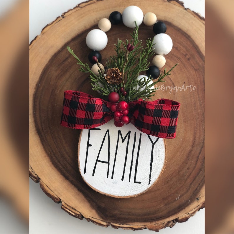 Rustic Holiday Door Knob Hanger Christmas Door Knob Hanger Etsy